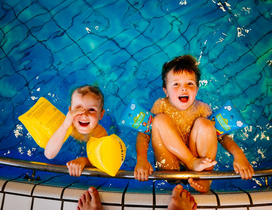 Clear, sparkling water in a pool maintained by Pentair SuperFlo VS