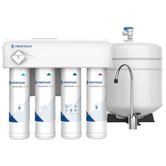 Pentair Pelican Water GRO-475M 4-Stage Under Sink RO System w/ Faucet & Filter Monitor