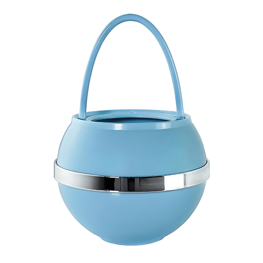Crystal Quest Blue Bath Ball Filter in Blue for chlorine removal and cleaner bath water.