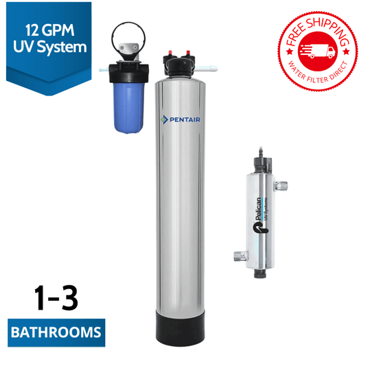 PC600-PUV-7-P Pelican Water Systems Whole House Water Filters UV Systems | Deluxe, High-Capacity Filtration