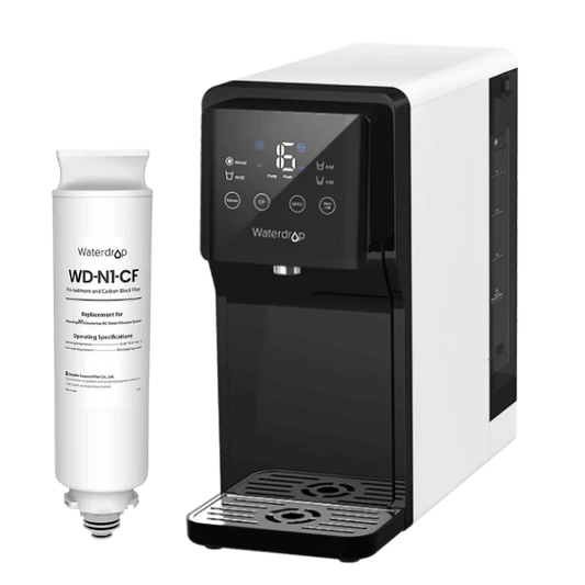 Waterdrop N1 | Countertop RO Water Filter with UV & Smart Display