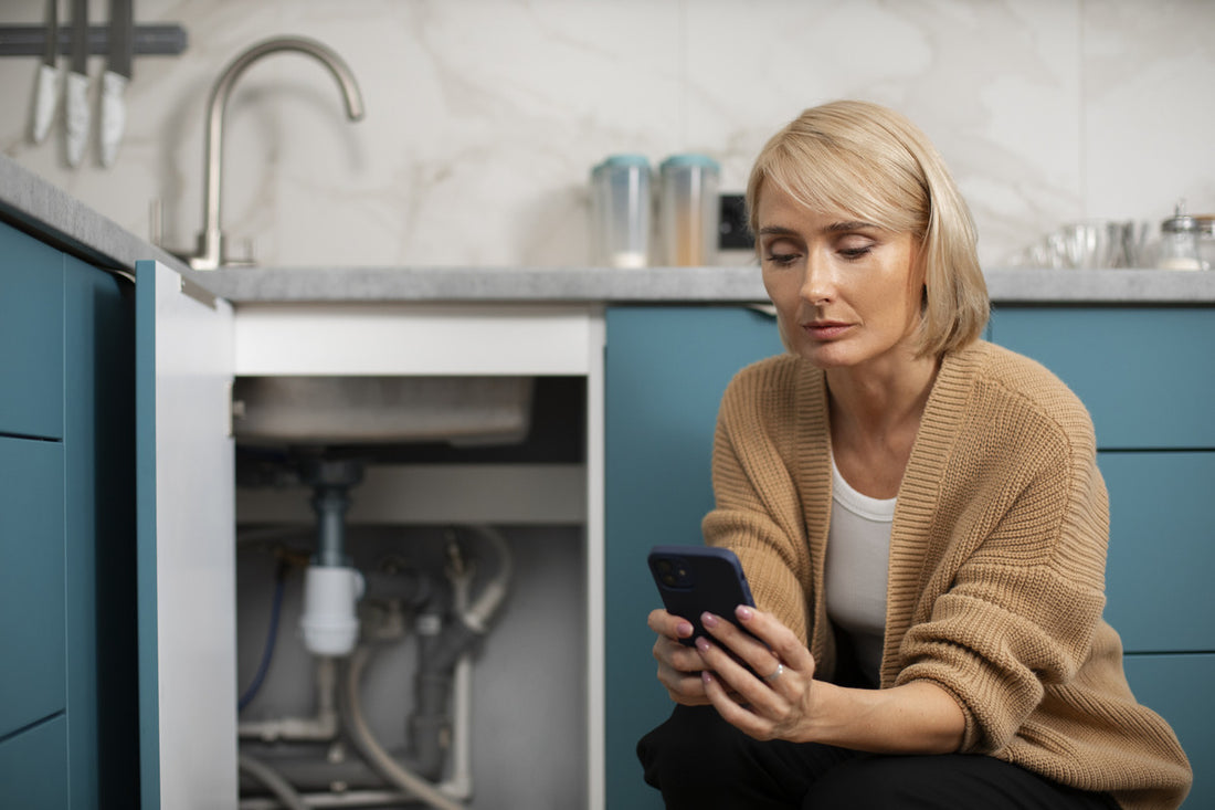 Homeowner planning to install an under-sink water filter