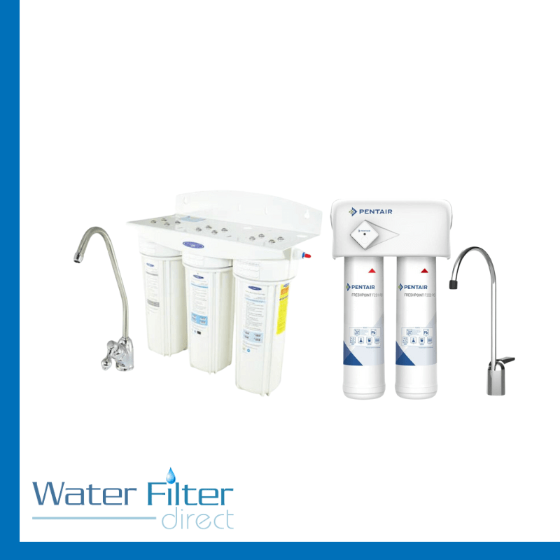 Under Sink Water Filters (w/ Faucet)