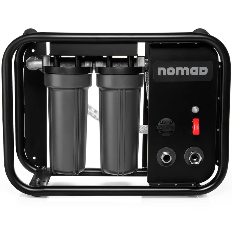 Clearsource Nomad™ Bullet-Proof RV Water Filter with 15 Amp Pump, Multi-Stage Filtration, Portable Design, High Flow Rate.