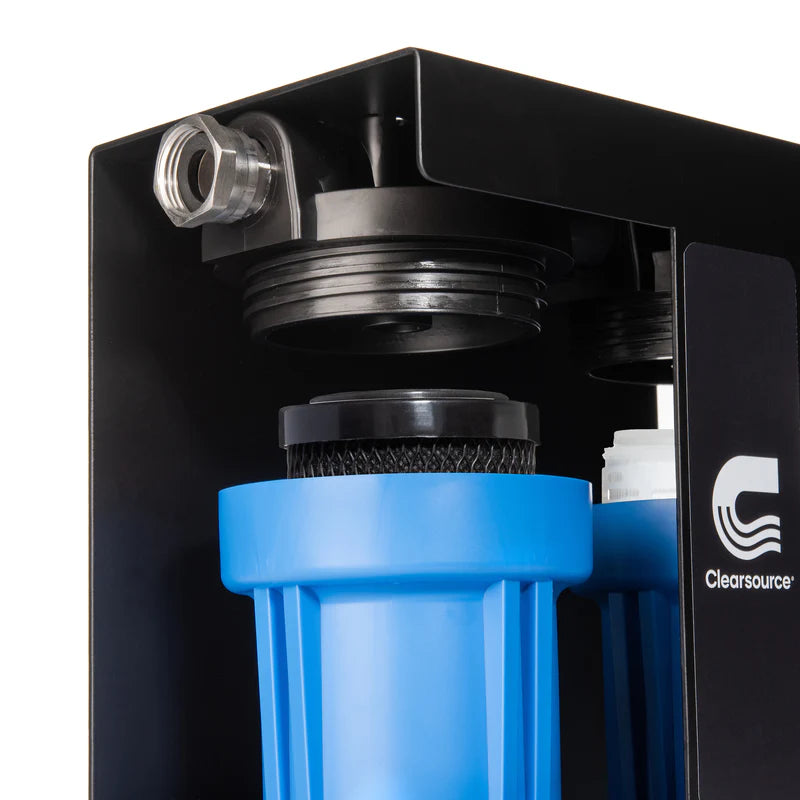 Clearsource Premier Mini™ 2-Stage RV Filter, Compact Design, 4.5 Gpm Flow Rate, Multi-Stage Filtration for Clean Water on the Go!