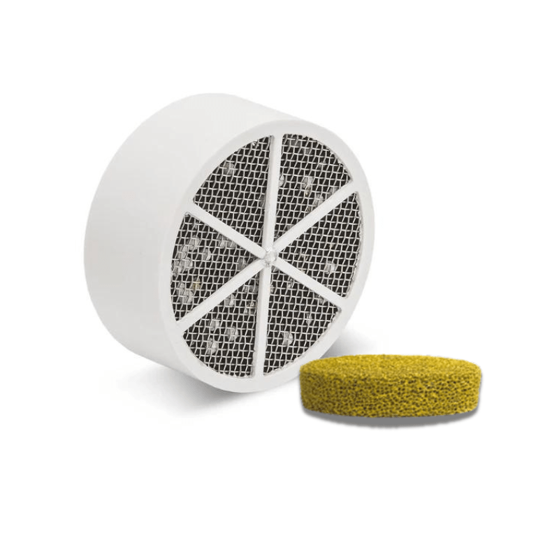 Replacement bath ball filter cartridge for clean, chlorine-free water