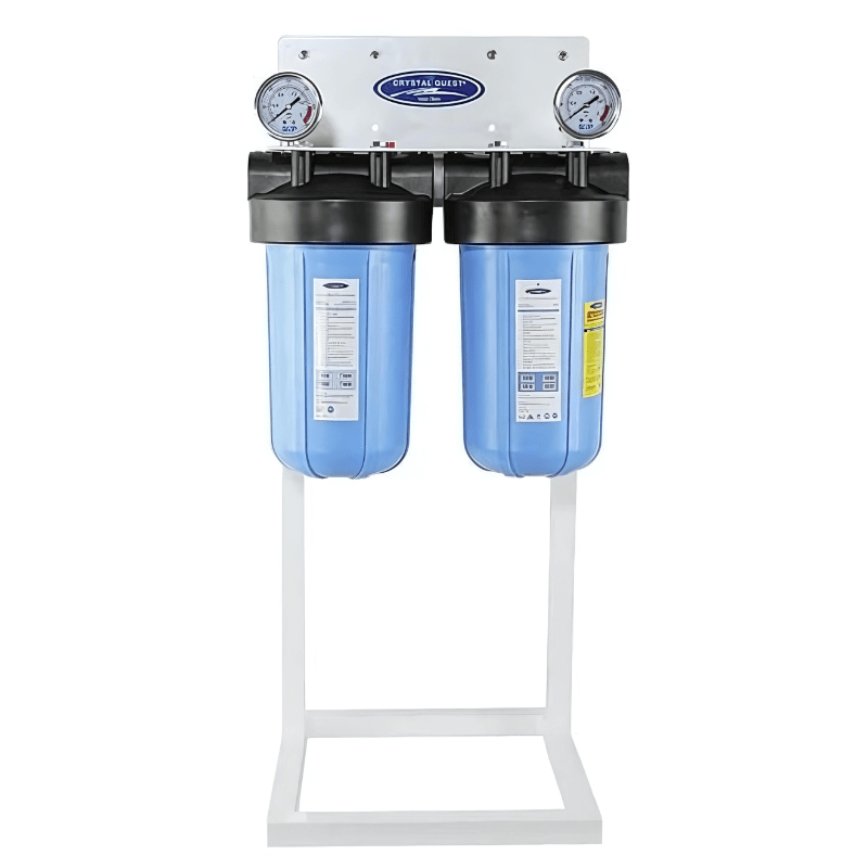 Crystal Quest SMART Compact Whole House Water Filter | High Flow ...