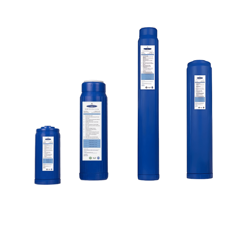 Crystal Quest SMART PLUS High-Flow Multi-Stage Water Filter Cartridge with GAC, Ion Exchange, and Redox Alloy Technology for Whole House Water Filtration.