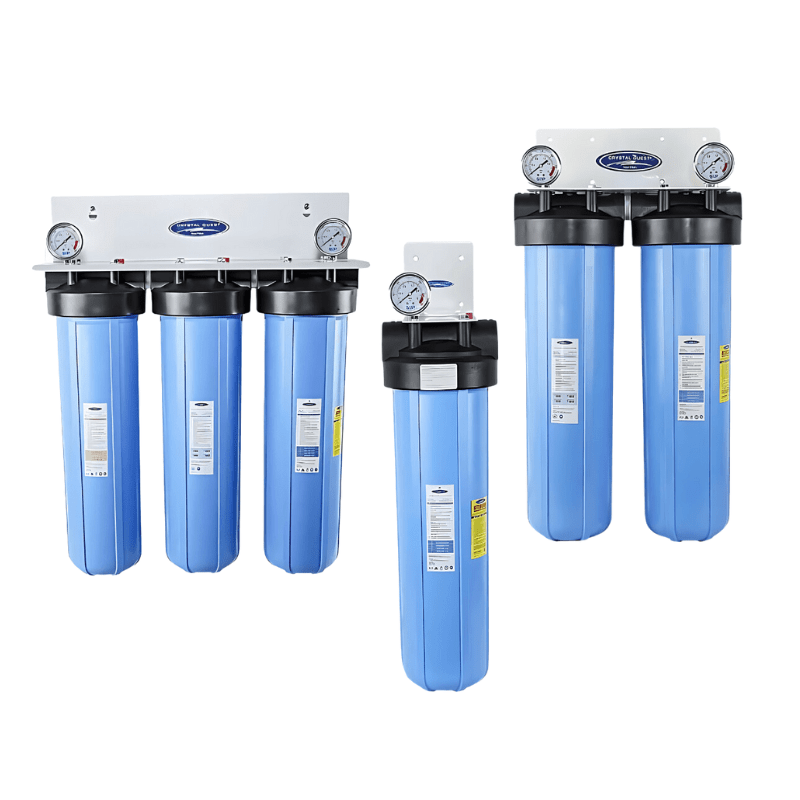 Whole House Water Filter, Big Blue | High-Flow Easy-Install