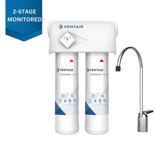 Pentair Pelican Water F2000-B2M Under Sink Filtration System w/ Filter Monitor