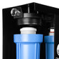 Premier RV water filter system with 0.2 micron filtration, bullet-proof design, high flow rate, and multi-stage filtration.