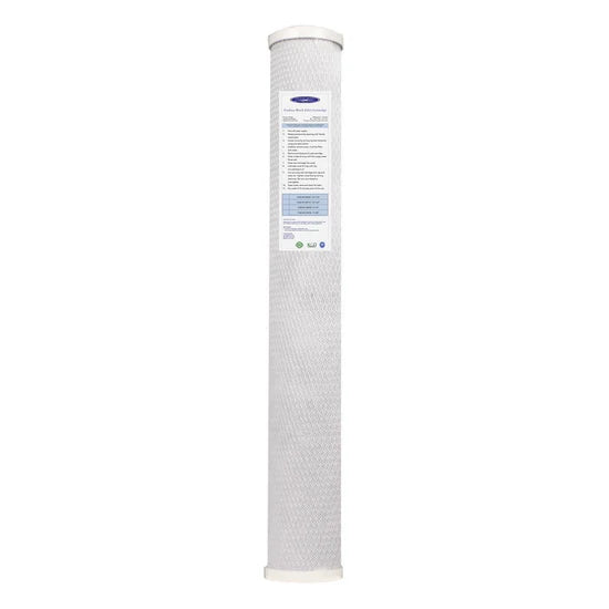 Crystal Quest Coconut Carbon Block Filter | 5-Micron Filtration