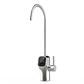 TDS monitor on smart display faucet showing water quality