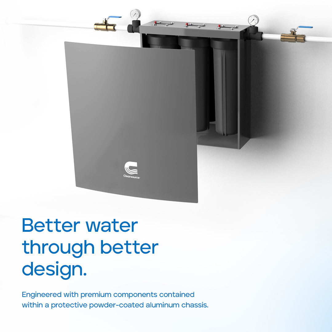 Clearsource Whole House Water Filter | VirusGuard™ 3-Stage Protection