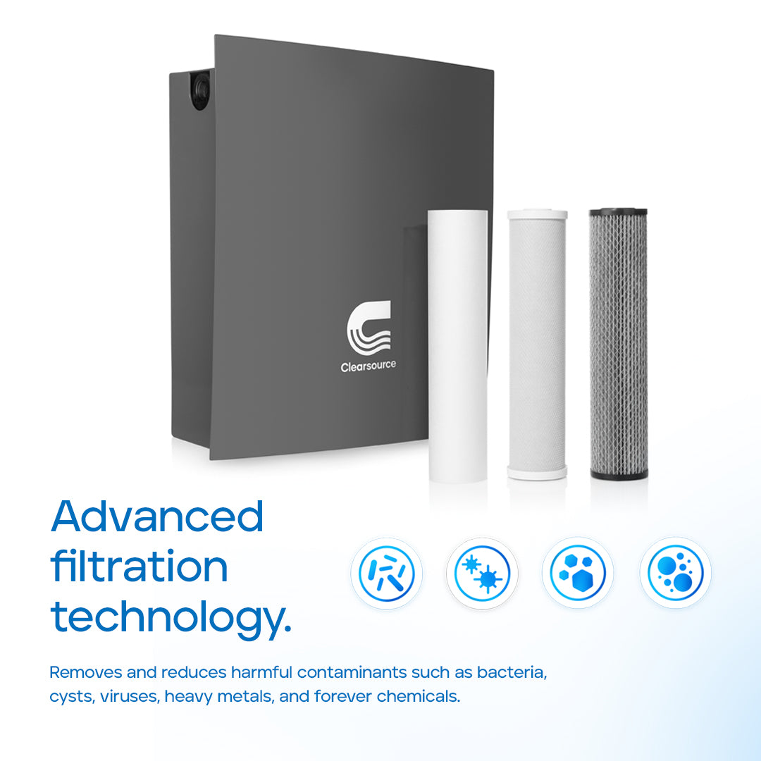 Clearsource Whole House Water Filter | VirusGuard™ 3-Stage Protection