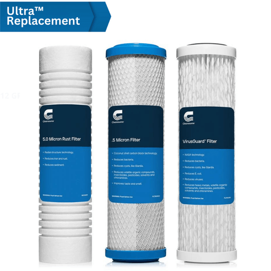 ClearSource Ultra™ RV Replacement Filters | Triple-Pack