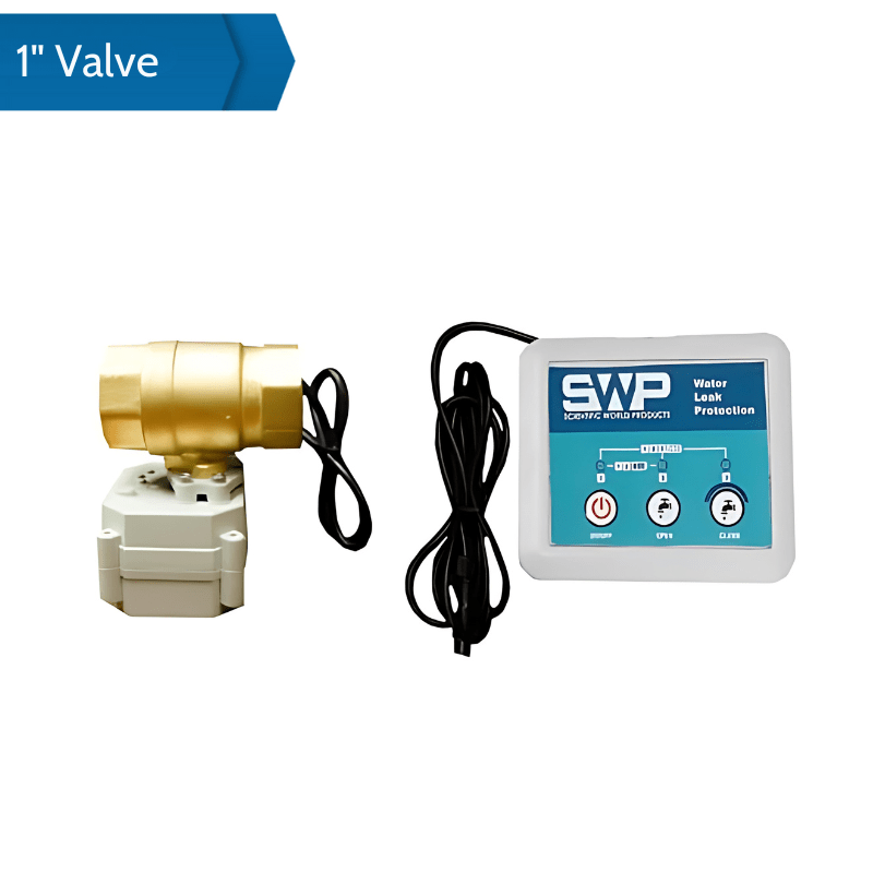 Crystal Quest Leak Detector Smart Valve (For ALL Whole House Water Filters) 1.0"