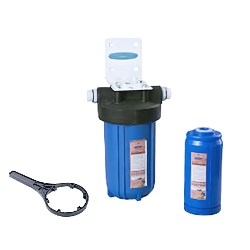 Compact whole house water filter system for efficient home water purification and easy installation