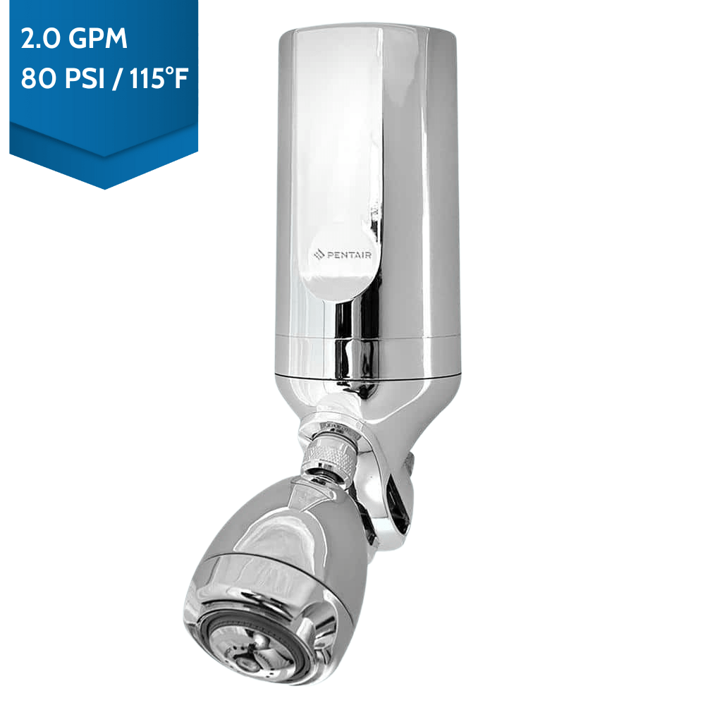 Pentair Pelican Water PSF-1C-P Chrome Shower Filter