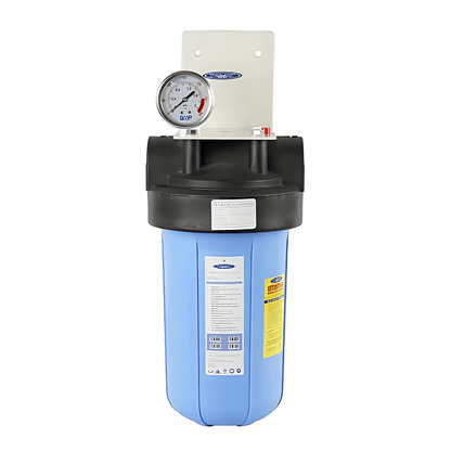 Compact whole house water filter system for efficient home water purification and easy installation