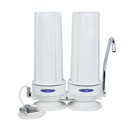 Polypropylene Compact Smart Countertop Water Filter System providing easy installation and advanced 7-stage filtration for cleaner tap water.