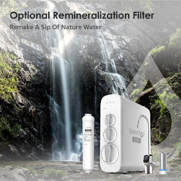 Waterdrop G3P800 under sink water filter system